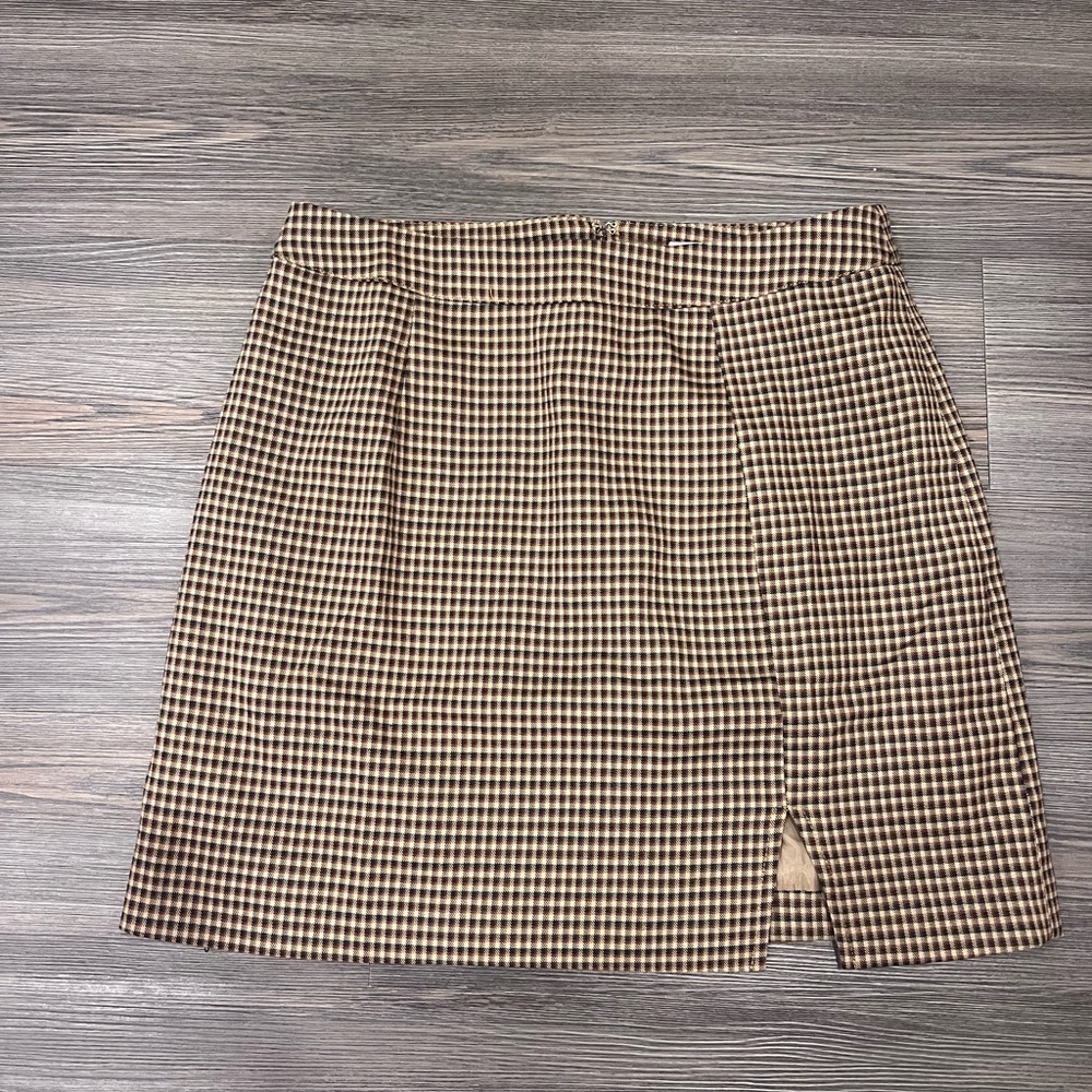 Plaid skirt